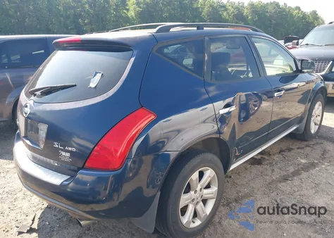 2007 Nissan Murano Sl/Se/S z USA, uszkodzony, nr VIN JN8AZ08W57W629185
